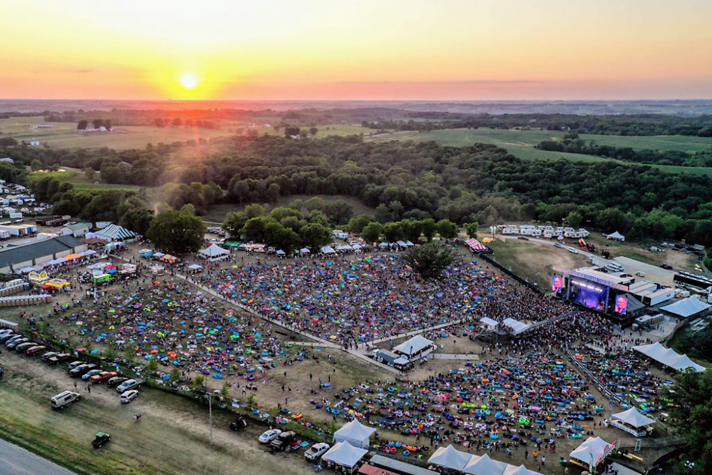 Hinterland 2021 One Exuberant Stage in the Middle of Nowhere Iowa Source